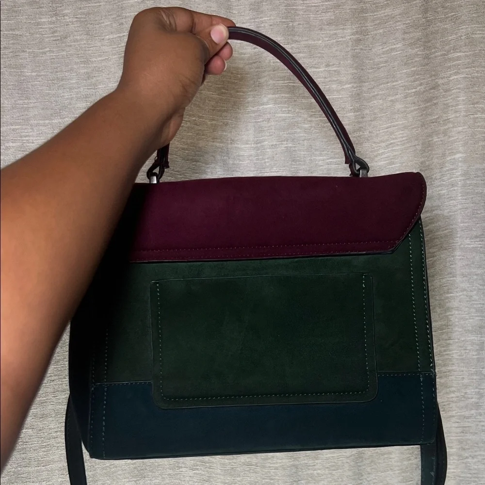 Parfois Color Block Women's Satchel Crossbody Bag